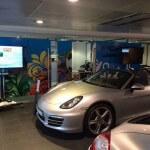 Porsche Screen Hire