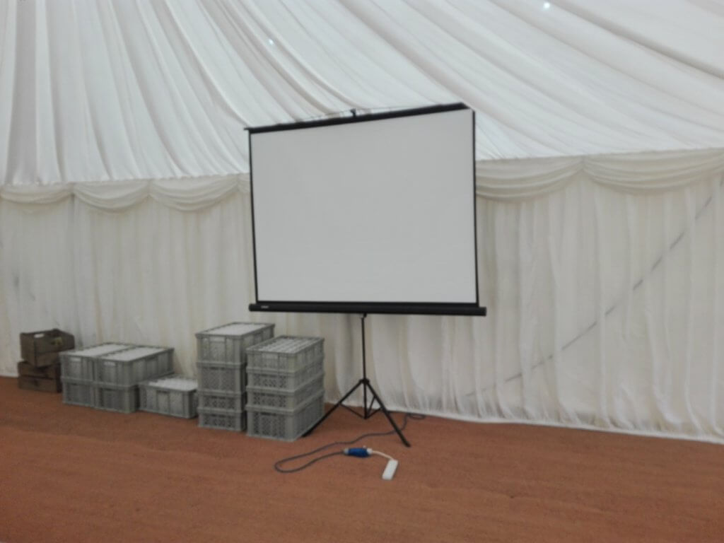 6ft screen hire Surrey