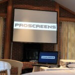 projector and screen hire london