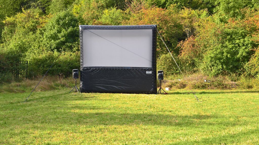 Inflatable screen hire