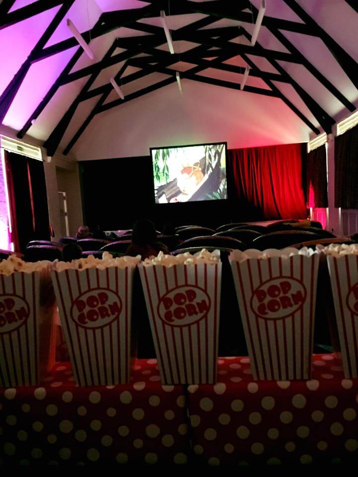 Kids cinema screen hire