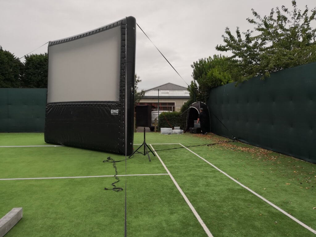 20ft screen hire