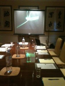screen and projector hire